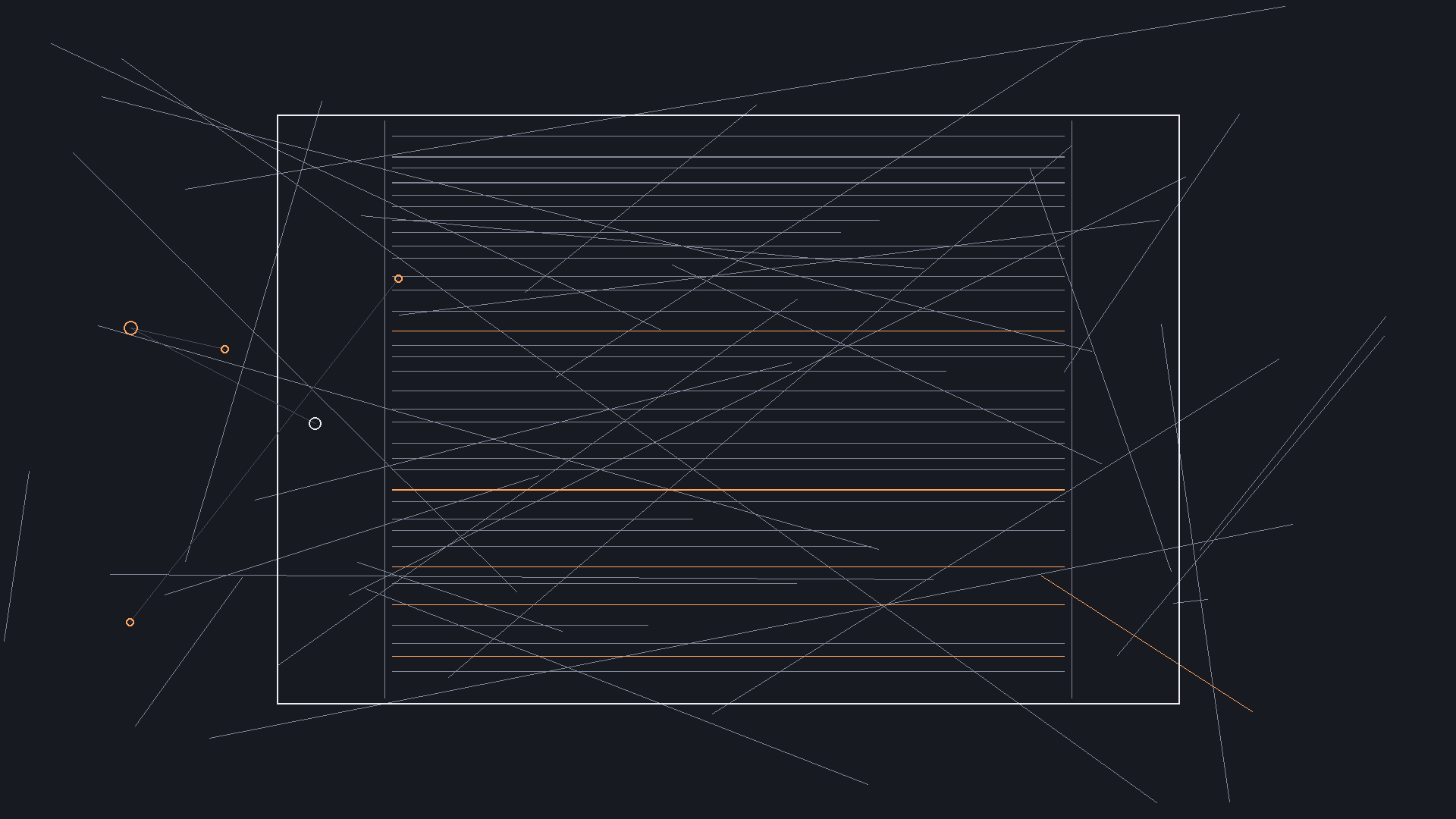 Timeline and script as one object; clarity without generation; dark mode technical sketch