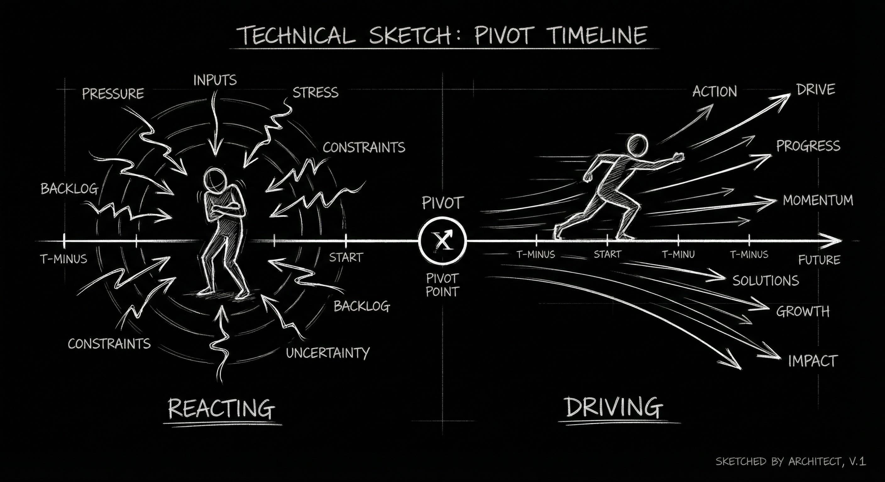 Midpoint: reactive to active pivot