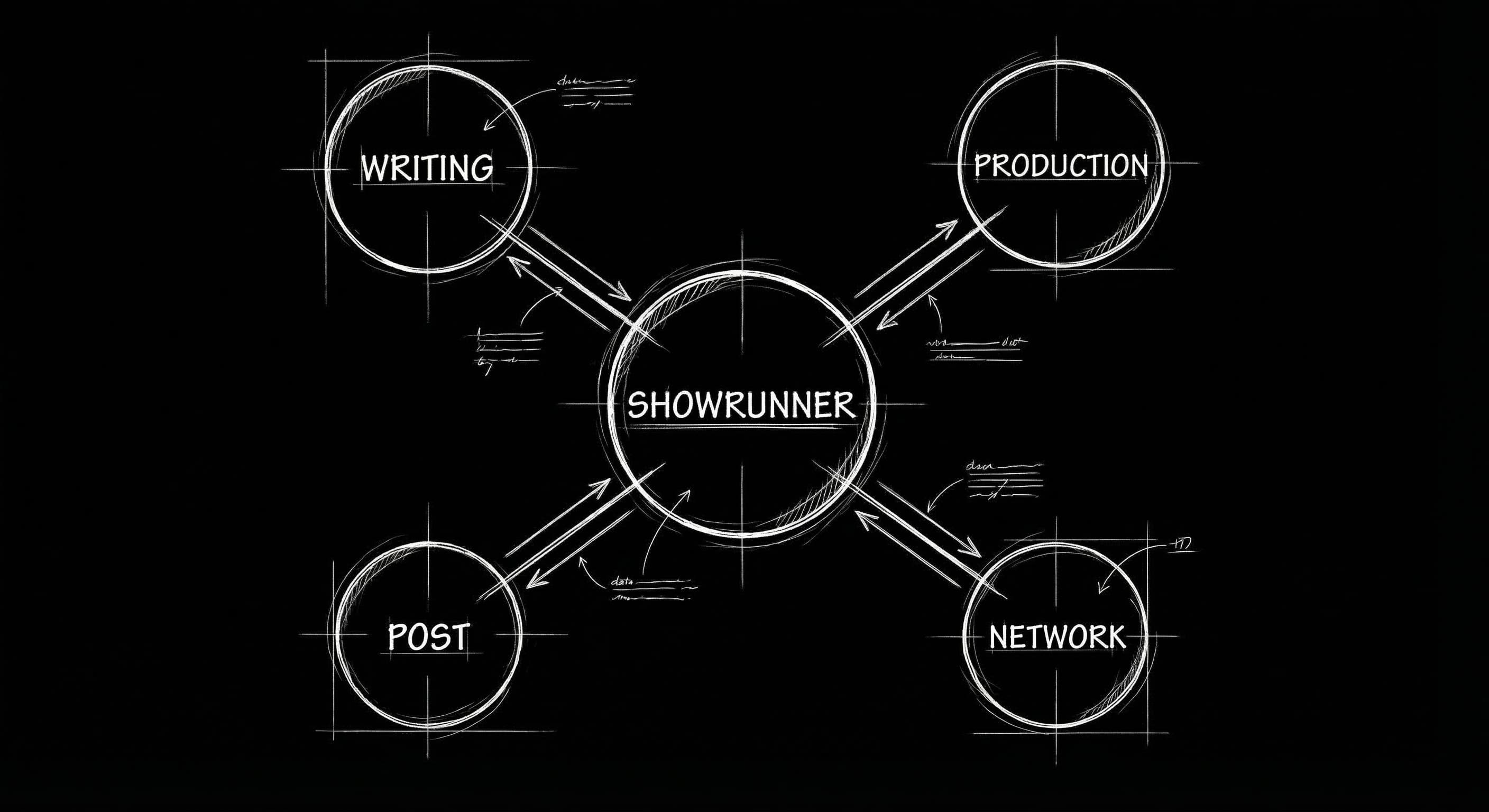 Showrunner at the center of a series